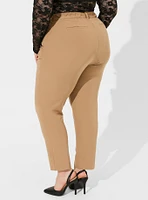 Relaxed Taper City Twill High-Rise Pant