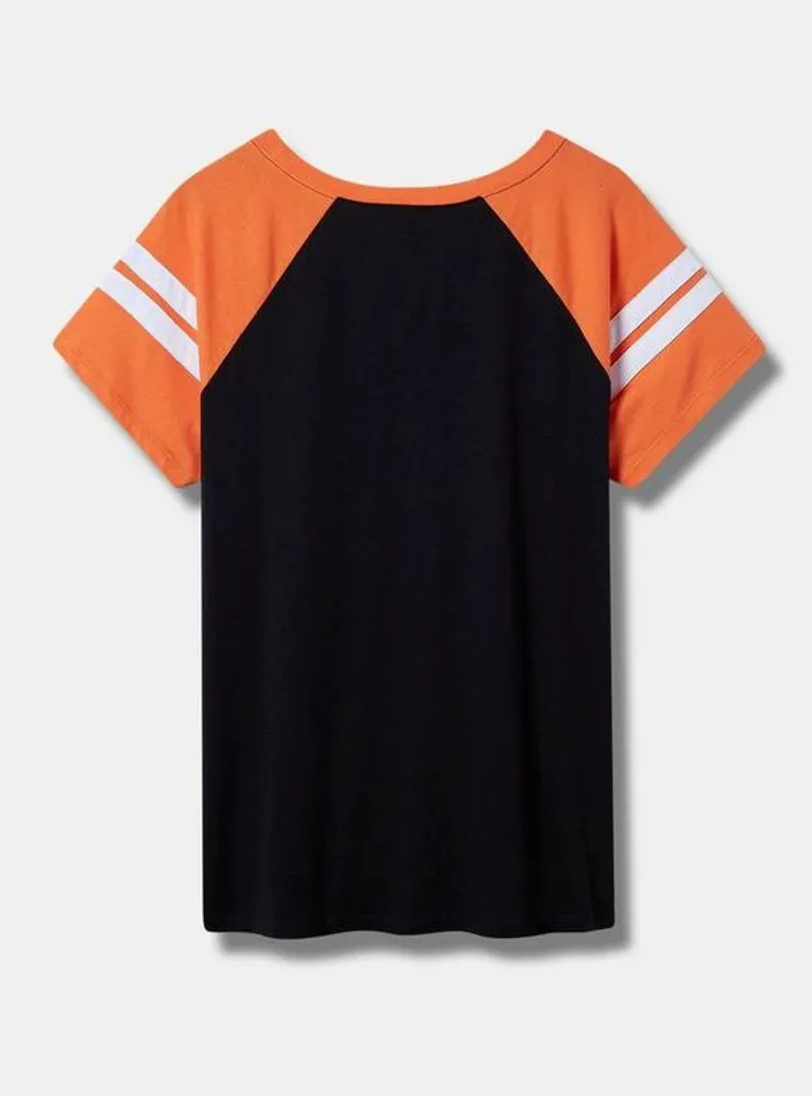 NFL Cleveland Browns Classic Fit Cotton Boatneck Varsity Tee