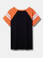 NFL Cleveland Browns Classic Fit Cotton Boatneck Varsity Tee