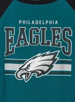NFL Philadelphia Eagles Classic Fit Cotton Boatneck Varsity Tee