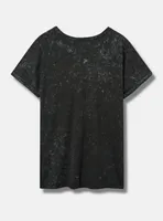 The Exorcist Relax Fit Cotton Distressed Tunic Tee