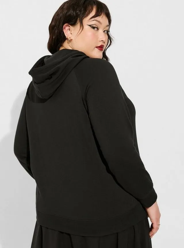 TORRID Parks And Recreation Cozy Fleece Destructed Hoodie