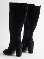 Almond Toe Heel Knee Boot WW