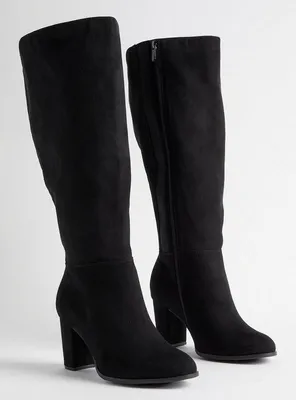 Almond Toe Heel Knee Boot WW