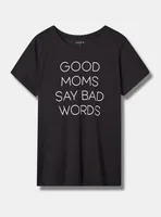 Good Moms Everyday Crew Neck Tee