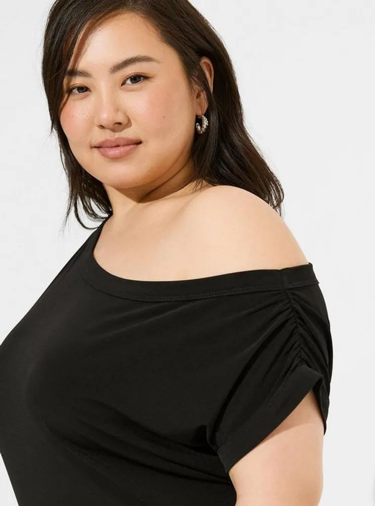 TORRID Studio Knit Off Shoulder Top