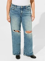 Perfect Wide-Leg Mid-Rise Jean