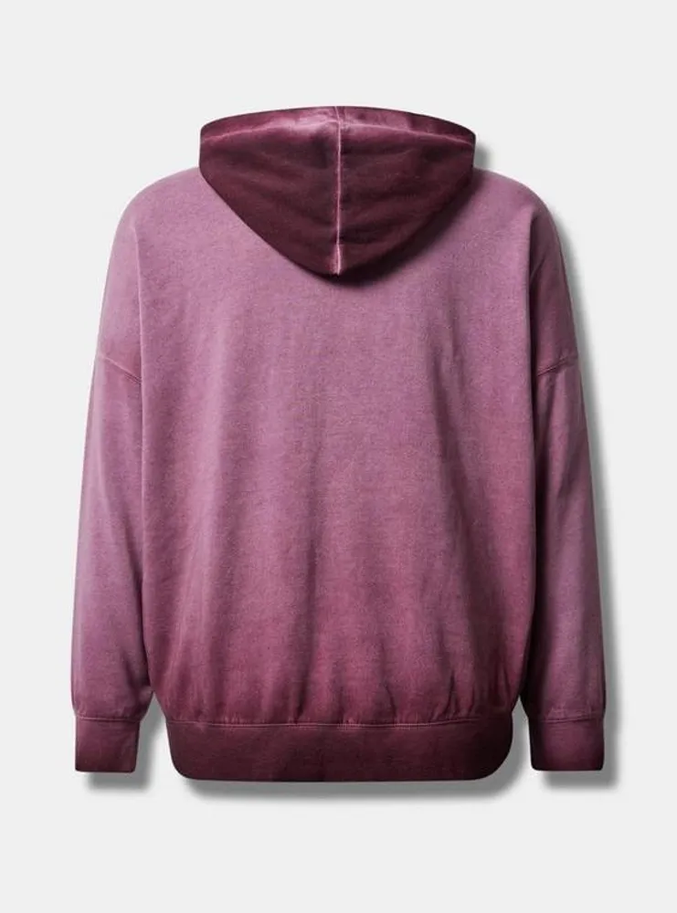 Late Relaxed Fit Cozy Fleece Long Sleeve Hoodie