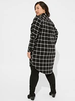 Flannel Midi Shacket