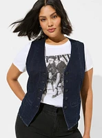 Studio Denim Tailored Vest