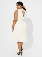 Marilyn Monroe Midi Surplice Tie Back Dress