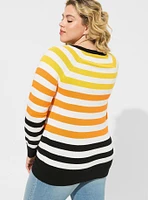 Cotton Cashmere Pullover Crew Sweater