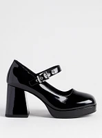 Platform Block Heel Mary Jane (WW)