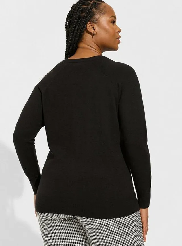 Plus Size - Jacquard Pullover Hooded Sweater - Torrid