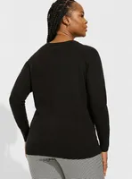 Everyday Soft V-Neck Raglan Sleeve Sweater