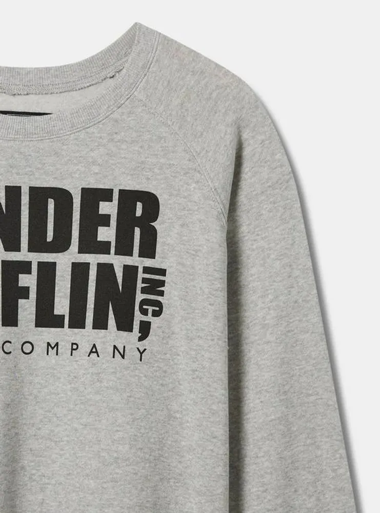 The Office Cozy Fleece Crew Sweatshirt