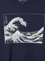 The Great Wave Cozy Fleece Drop Shoulder Crew Sweatshirt