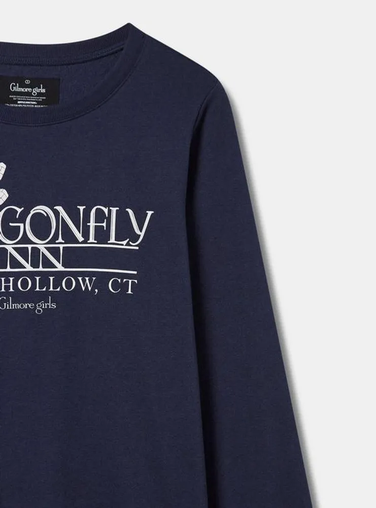 Gilmore Girls Cozy Fleece Crew Sweatshirt