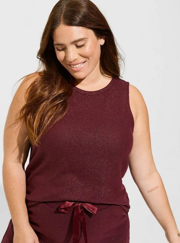 Supersoft Plush Shimmer Lounge Tank