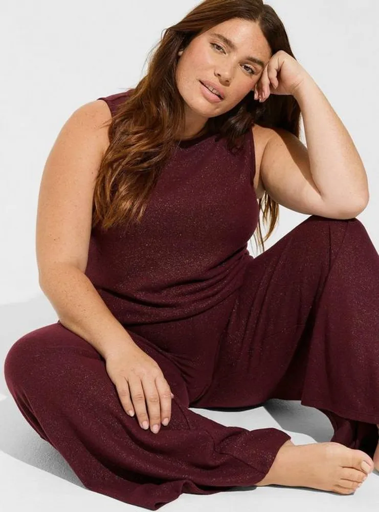 Plus Size - Super Soft Rib Lounge Crop Cami - Torrid