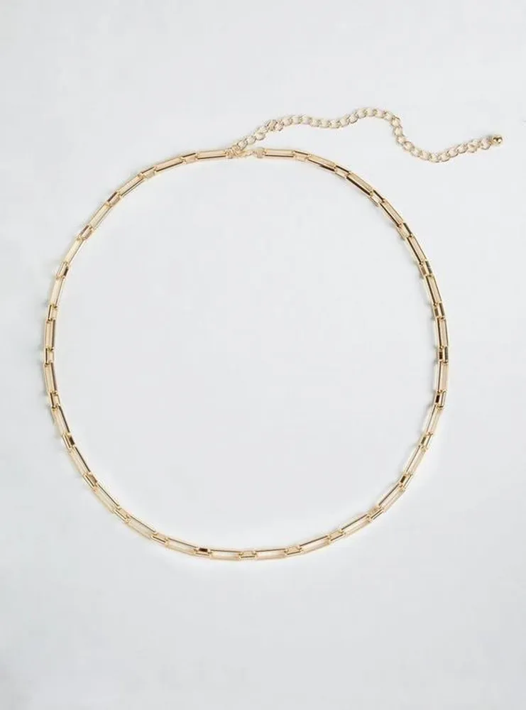 Chunky Gold Link Chain Belt