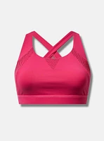 Low Impact Wireless Mesh Cut-Out Active Sports Bra