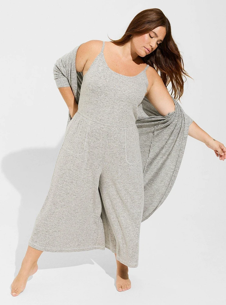 Wide Leg Lounge Jumpsuit