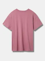 Strawberry Classic Fit Cotton Crew Neck Tee