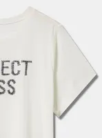 Perfect Mess Vintage Cotton Jersey Crew Neck Tee
