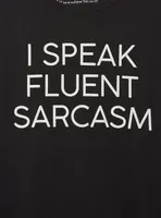 Fluent Sarcasm Everyday Signature Jersey Crew Neck Tee