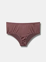 Shine Microfiber Mid Rise Cheeky Keyhole Back Panty