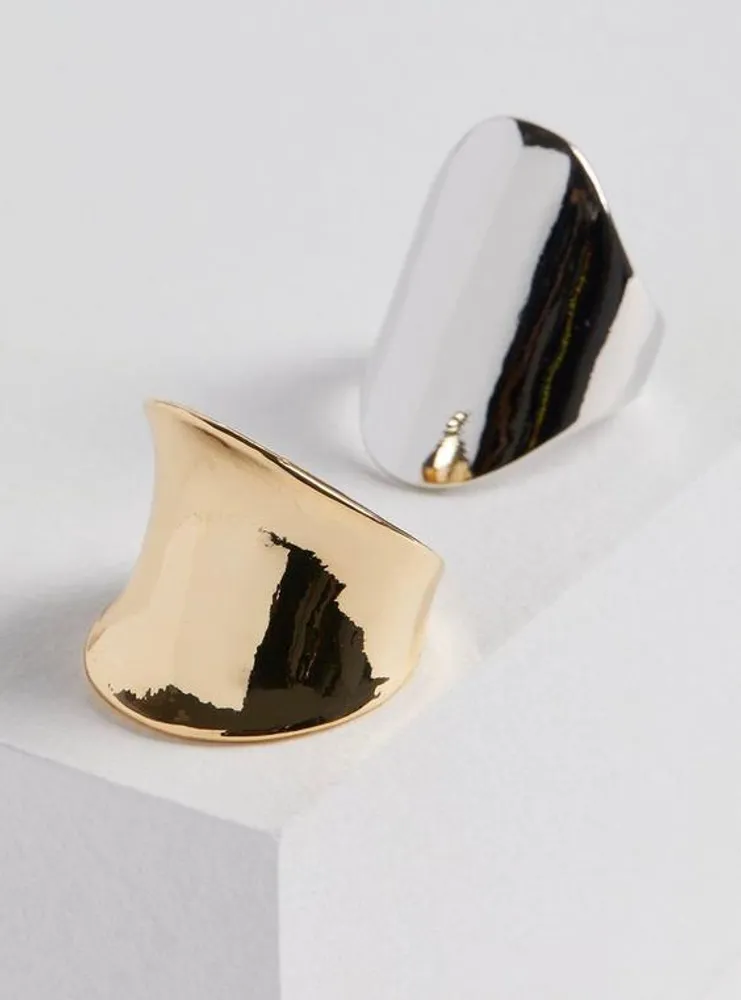 Dome Statement Ring Set