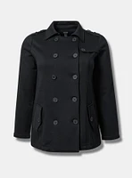 Fleece Peacoat