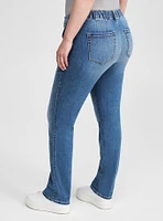 Pull-On Weekend Boyfriend Mid-Rise Jean