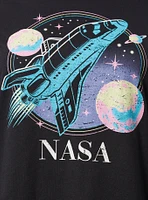 NASA Classic Fit Cotton Vintage Hoodie Tee