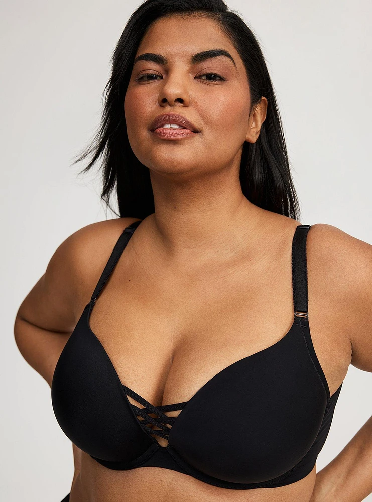 XO Plunge Push-Up Bra