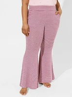 Super Soft Plush Pull On Flare Lounge Pant