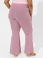 Super Soft Plush Pull On Flare Lounge Pant