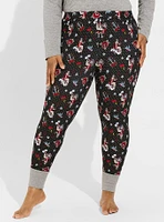 Foxy Button Full Length Sleep Legging