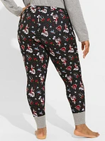 Foxy Button Full Length Sleep Legging