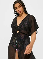 Mesh O-Ring Swim Cover-Up