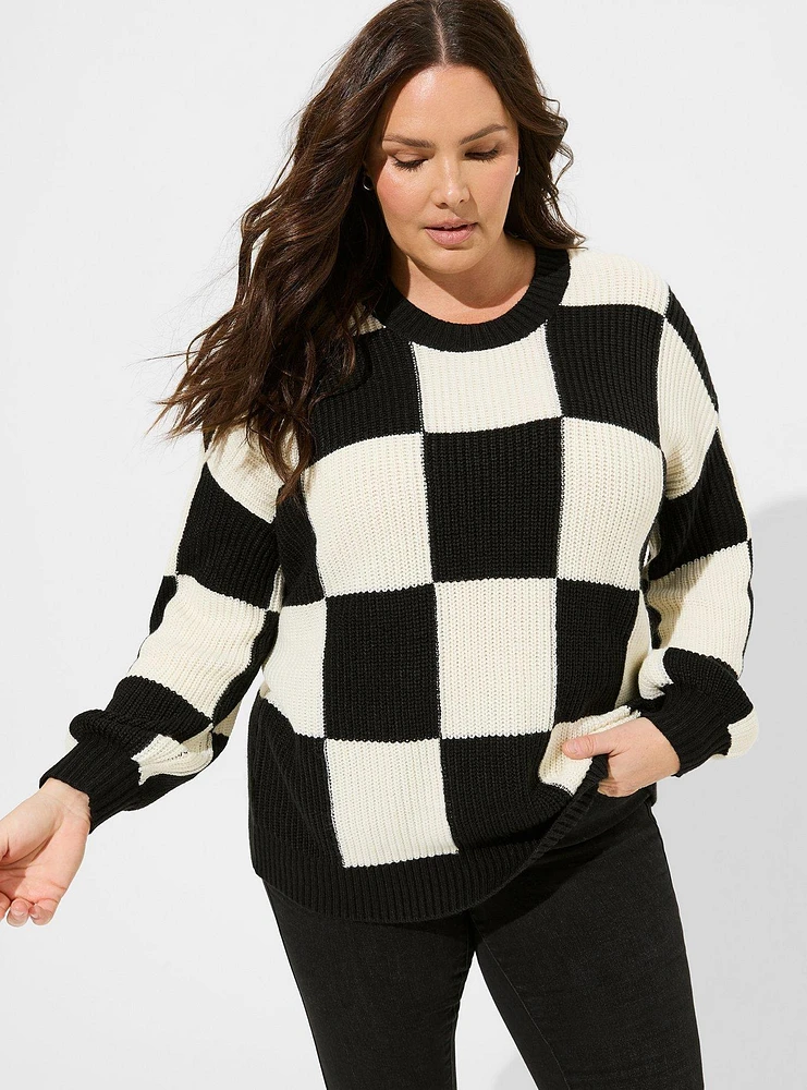 Pullover Drop Shoulder Sweater