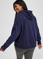 Relaxed Fit Cozy Fleece Hoodie