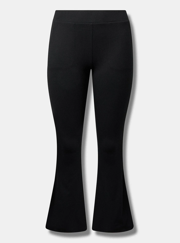 Full Length Signature Pocket Rib Flare Legging