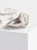 Double Signet Ring Set