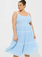 Marilyn Monroe Pleated Tiered Dress