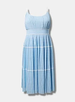 Marilyn Monroe Pleated Tiered Dress