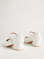 Eyelet Block Heel (WW