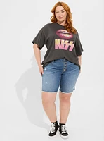 Kiss Relaxed Fit Cotton Oversized Tunic Tee