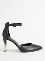 Lucite Closed Toe Heel (WW